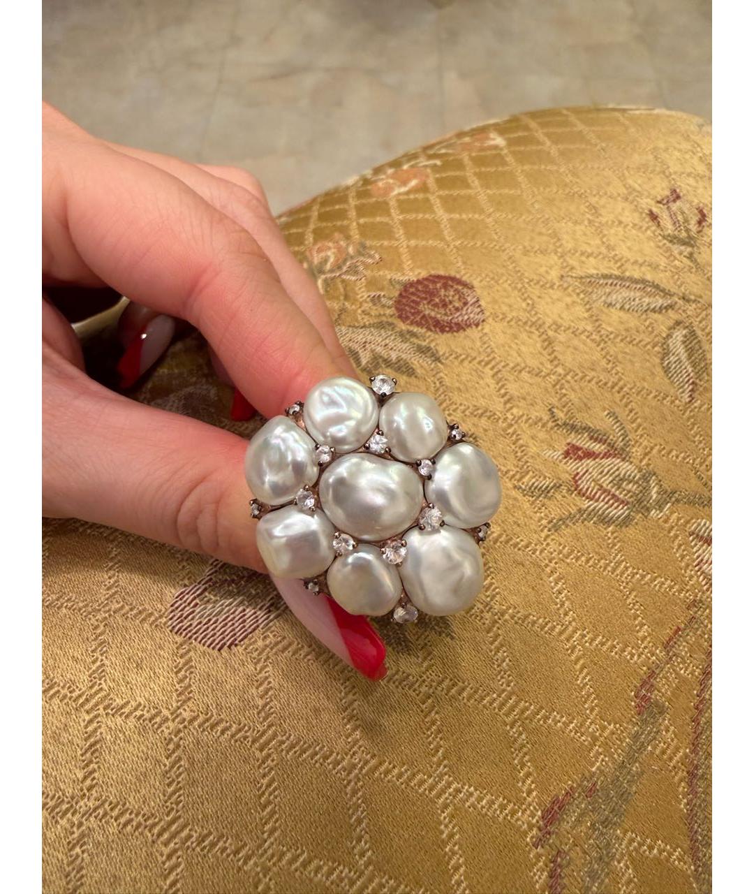 Mimi milano Белое кольцо из белого золота, фото 7