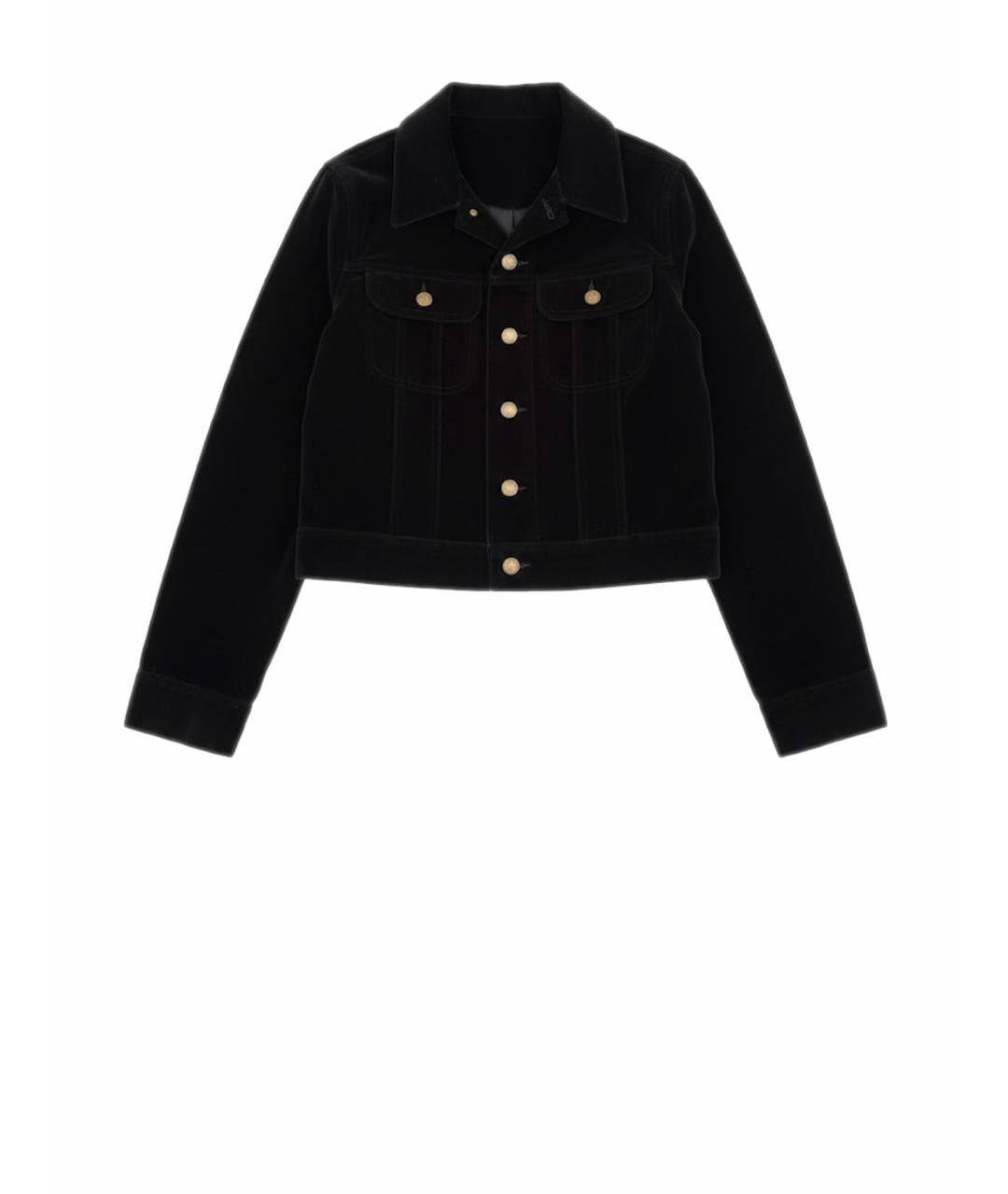 SAINT LAURENT Черная куртка, фото 1