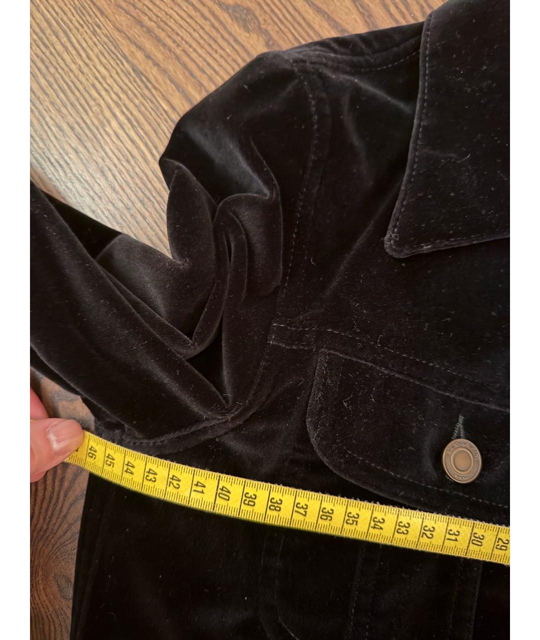 SAINT LAURENT Черная куртка, фото 8