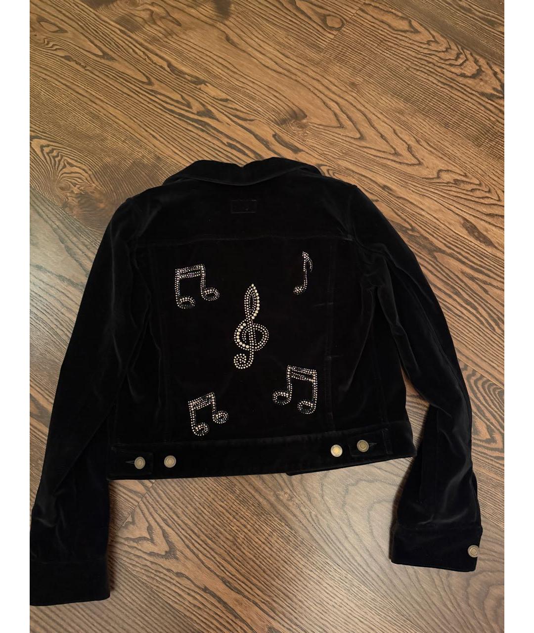 SAINT LAURENT Черная куртка, фото 2