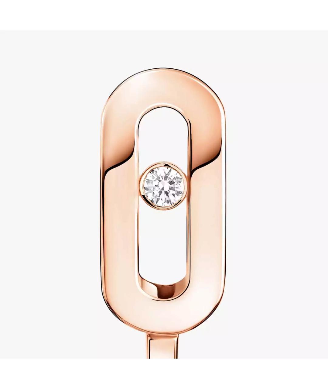 MESSIKA Бежевые серьги из розового золота, фото 4