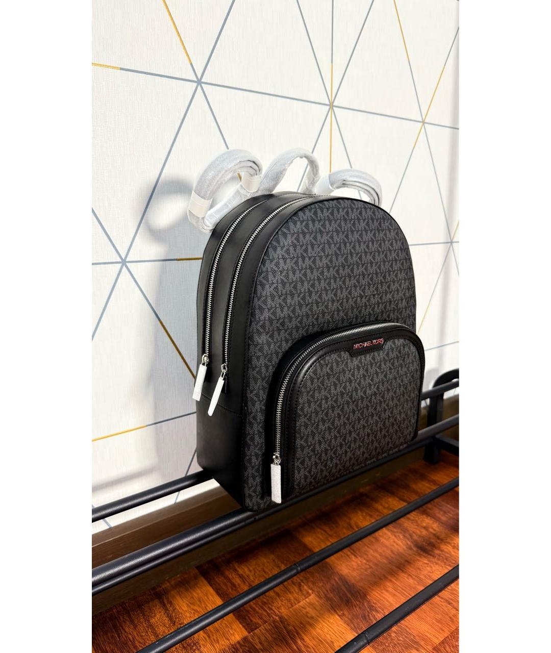 MICHAEL KORS Черный рюкзак, фото 2