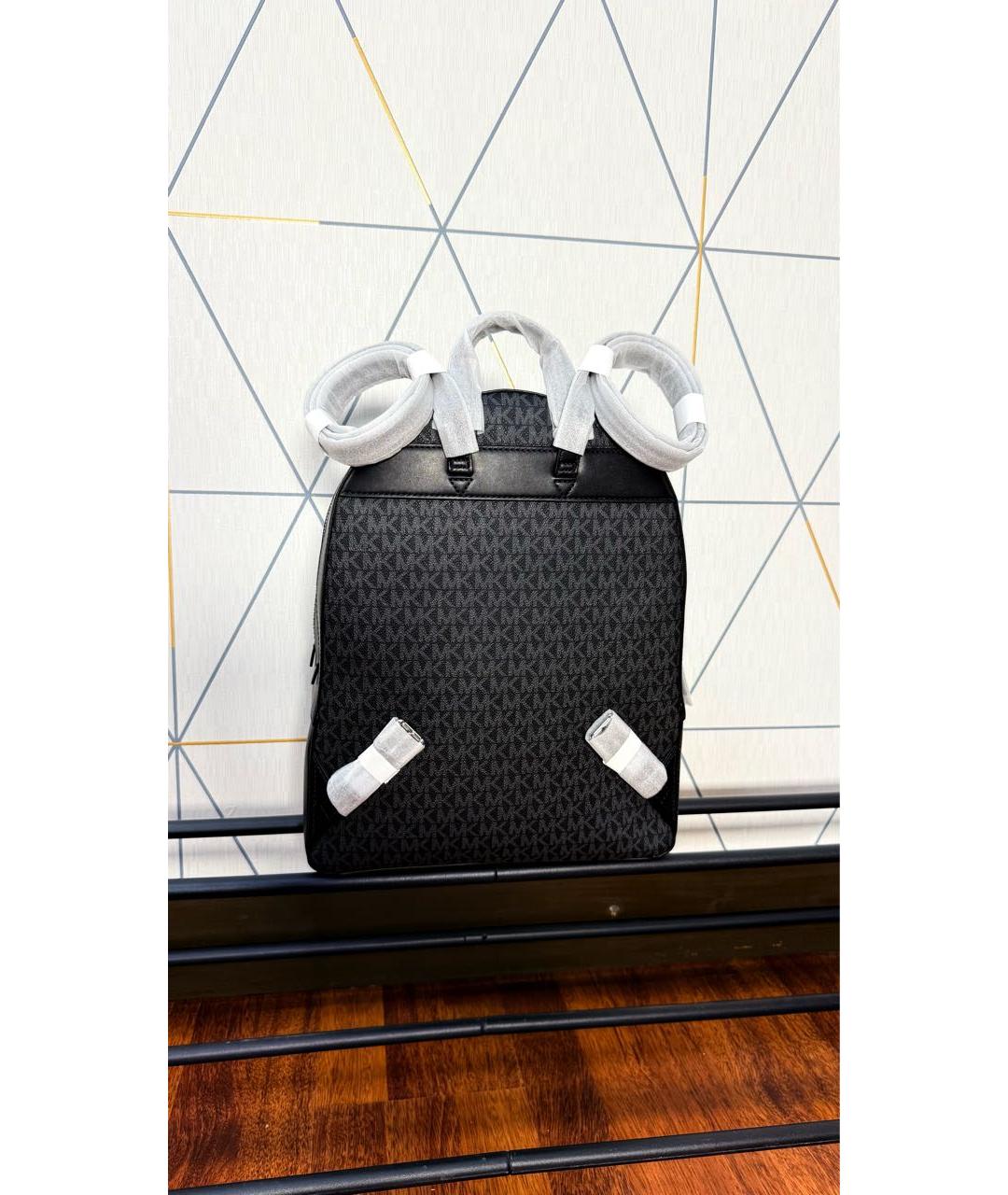 MICHAEL KORS Черный рюкзак, фото 3