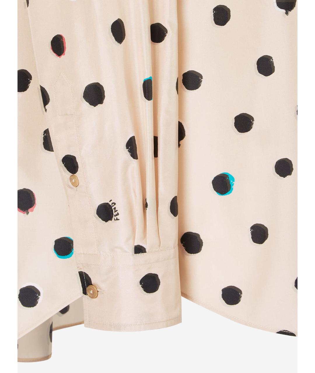 FENDI Мульти шелковая рубашка, фото 3