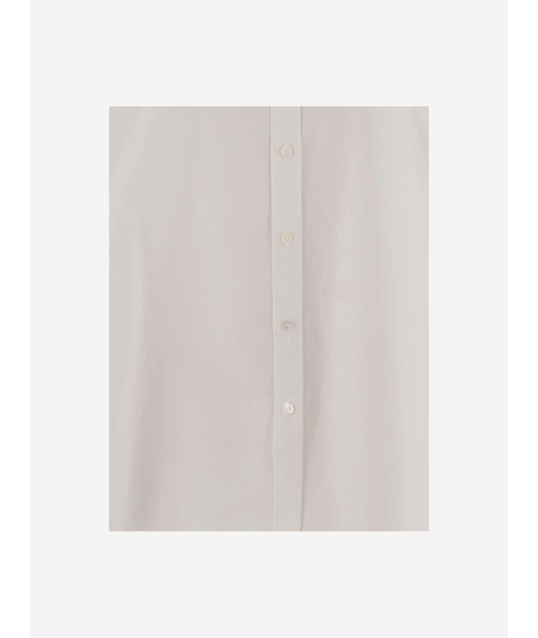 Carven Белая хлопковая рубашка, фото 3