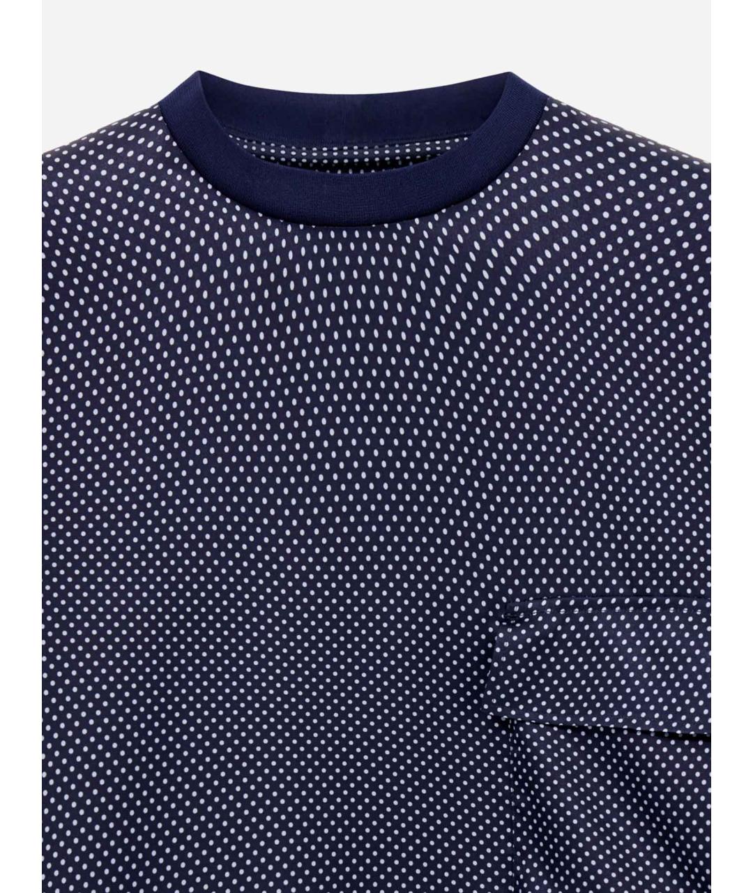 GIORGIO ARMANI Синяя футболка, фото 3