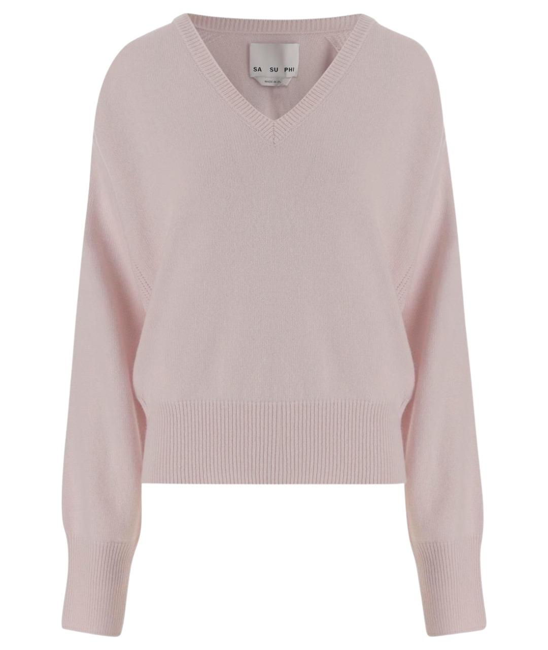 Sa Su Phi Розовый кашемировый джемпер / свитер, фото 1