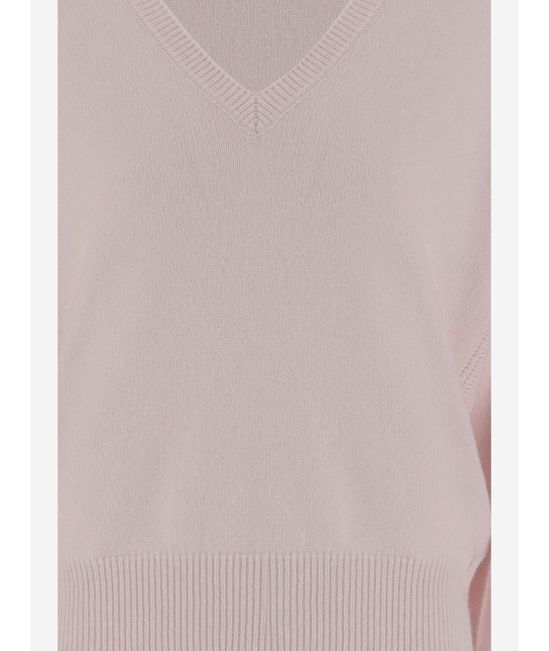 Sa Su Phi Розовый кашемировый джемпер / свитер, фото 3
