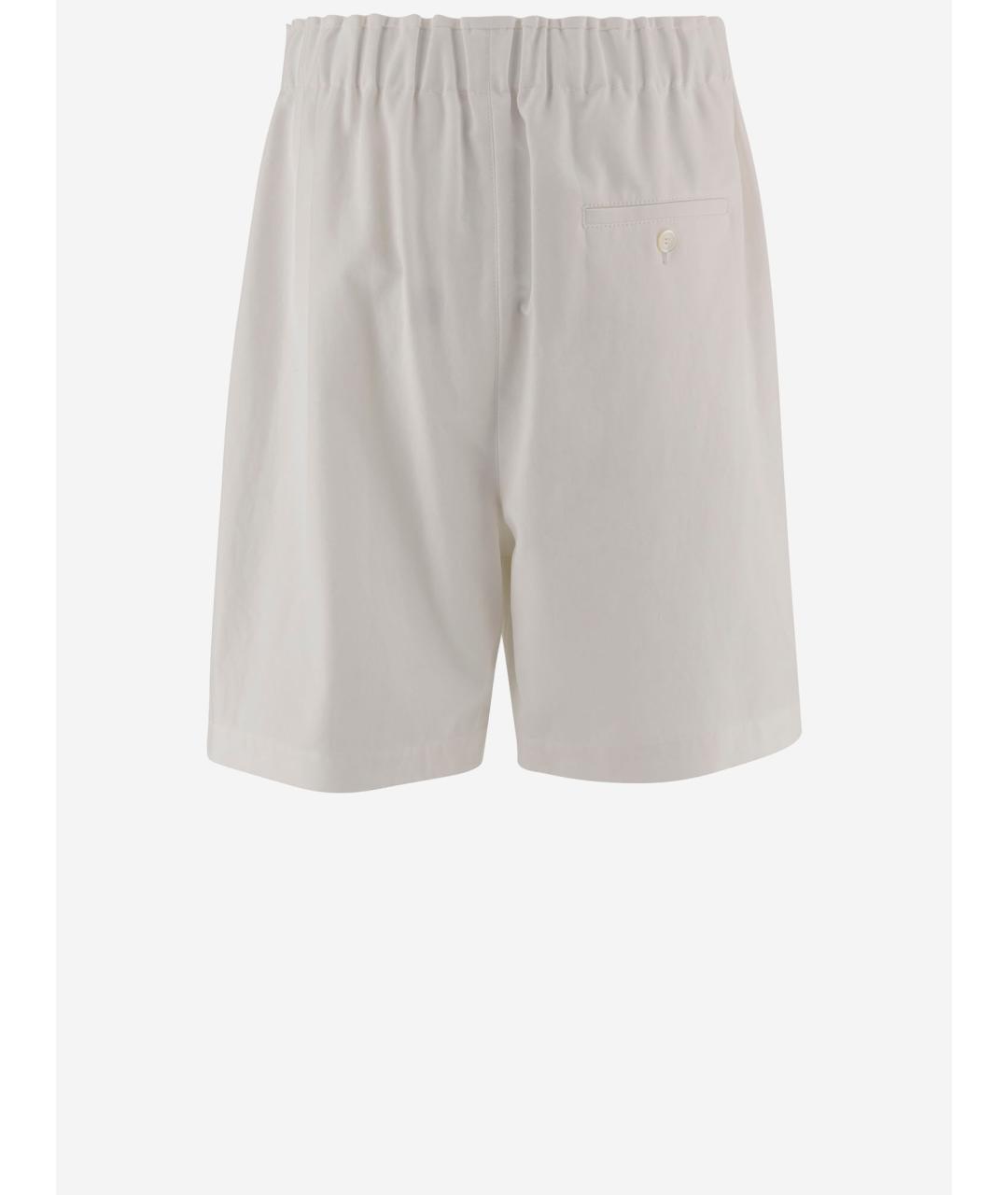 Carven Белые хлопковые шорты, фото 2