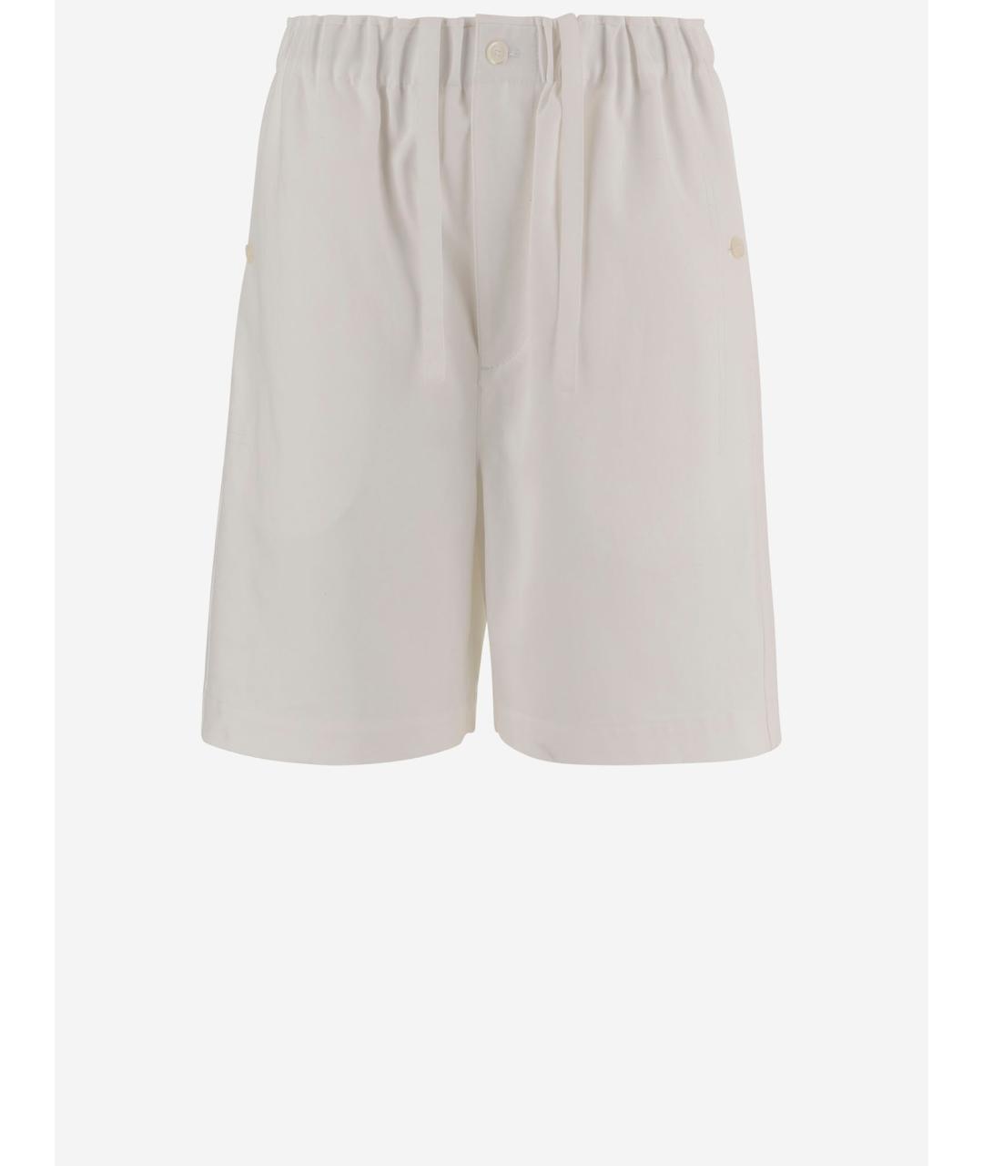 Carven Белые хлопковые шорты, фото 4