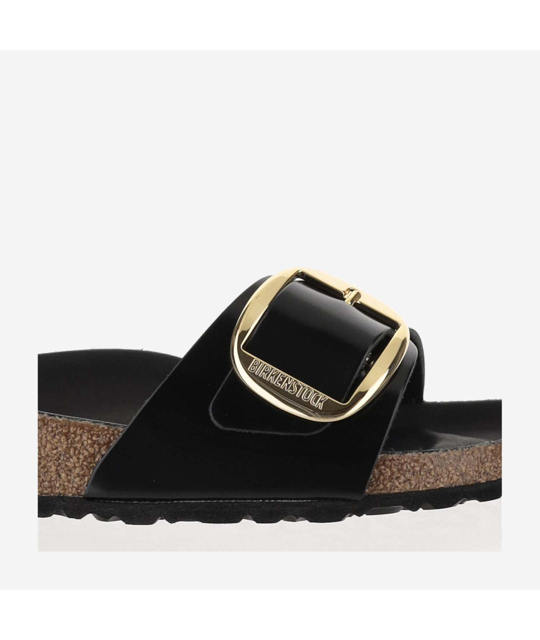 BIRKENSTOCK Черные замшевые сандалии, фото 5