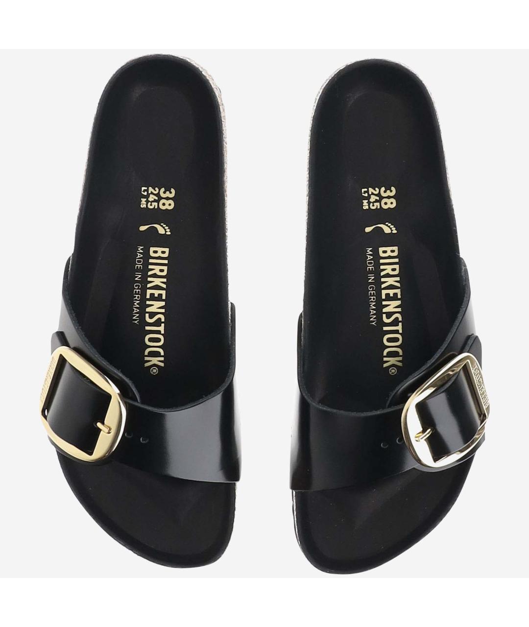 BIRKENSTOCK Черные замшевые сандалии, фото 2