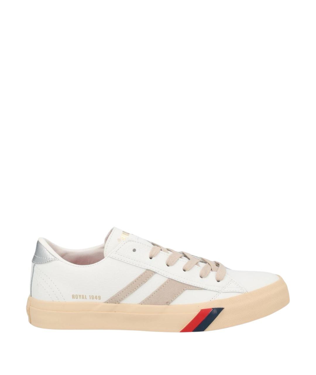 PRO-KEDS Белые кожаные кроссовки, фото 1