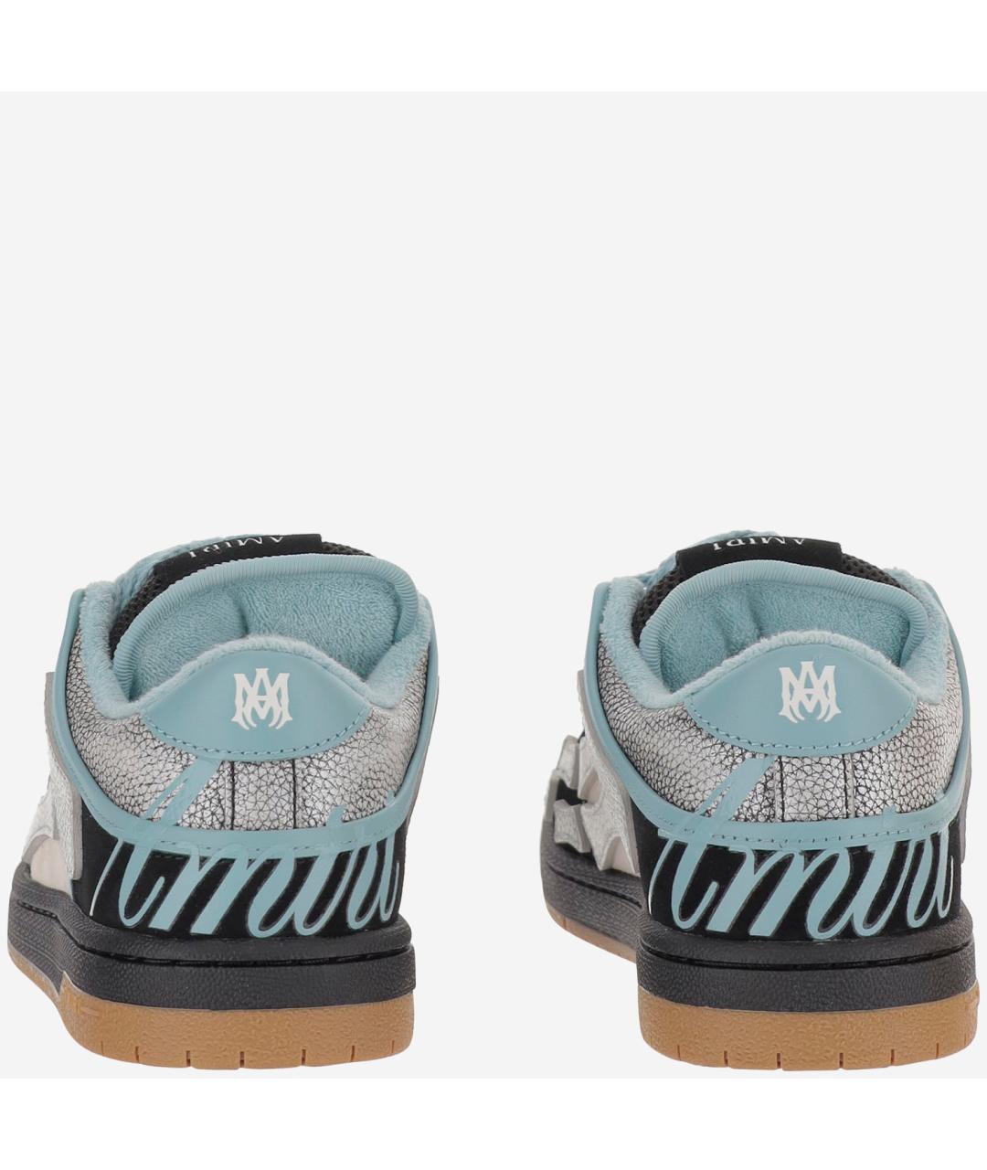 AMIRI Черные низкие кроссовки / кеды, фото 4