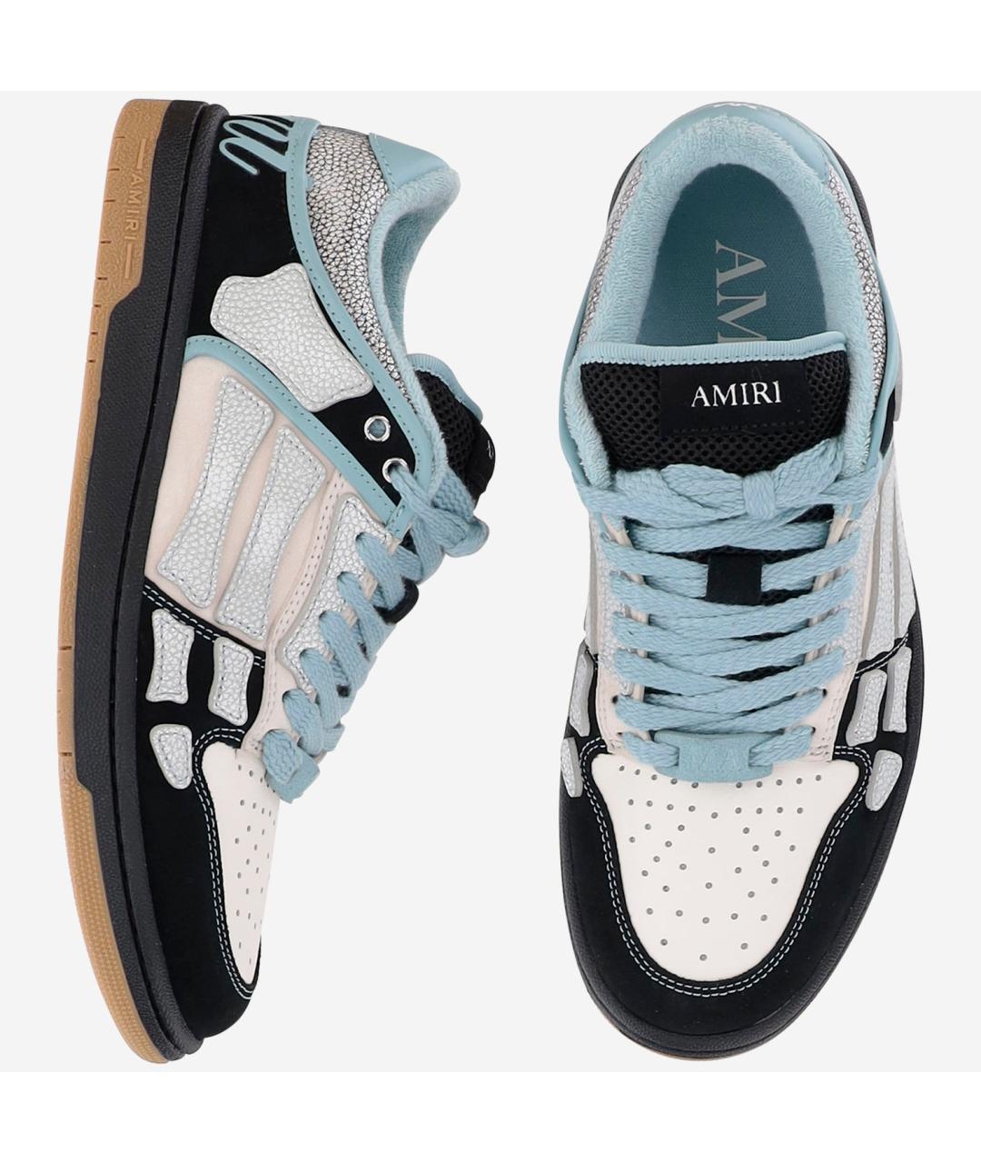 AMIRI Черные низкие кроссовки / кеды, фото 2