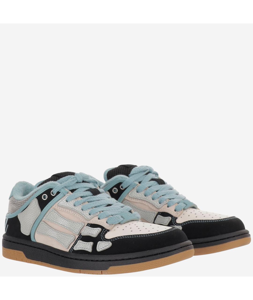 AMIRI Черные низкие кроссовки / кеды, фото 3