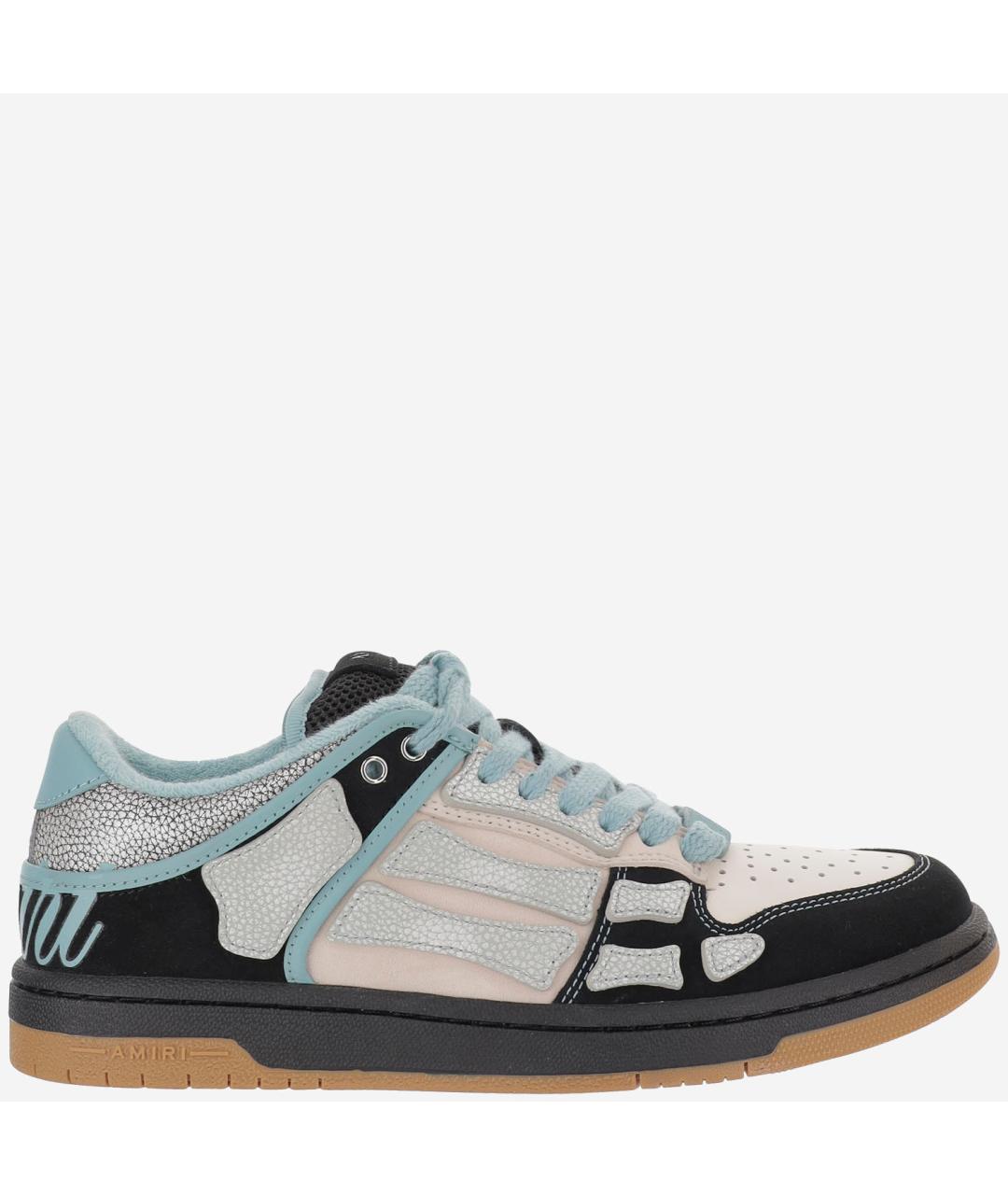 AMIRI Черные низкие кроссовки / кеды, фото 6
