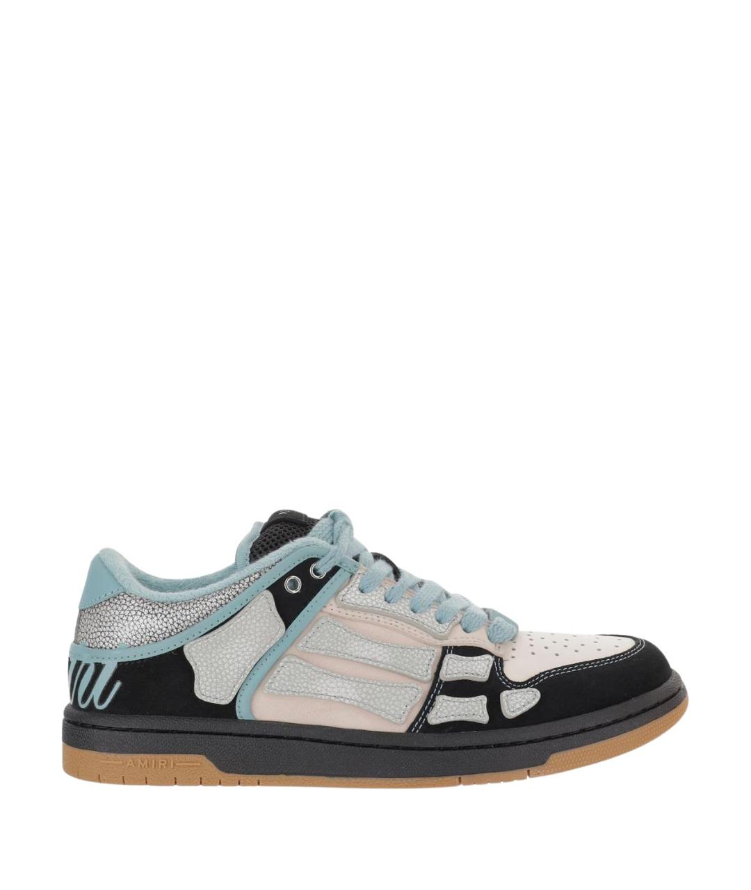 AMIRI Черные низкие кроссовки / кеды, фото 1