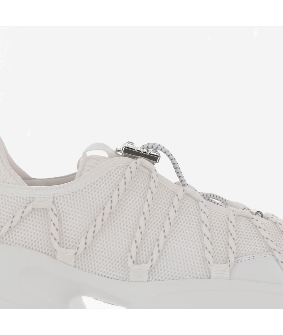 ROGER VIVIER Белые синтетические кроссовки, фото 4