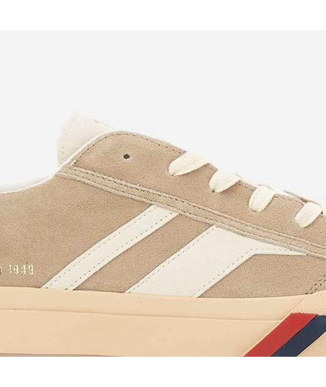 PRO-KEDS Бежевые замшевые низкие кроссовки / кеды, фото 5