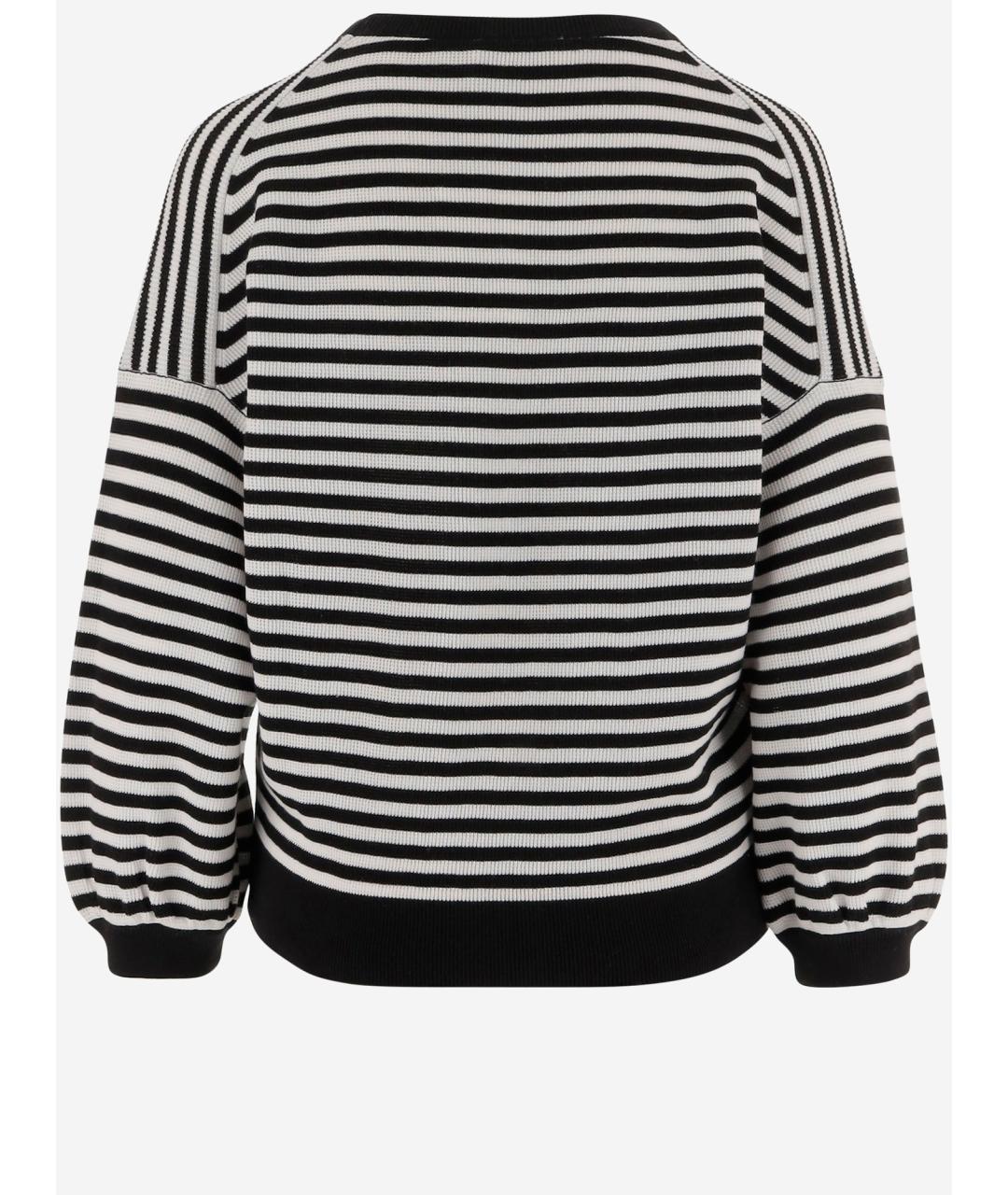 Bruno Manetti Черный хлопковый джемпер / свитер, фото 2