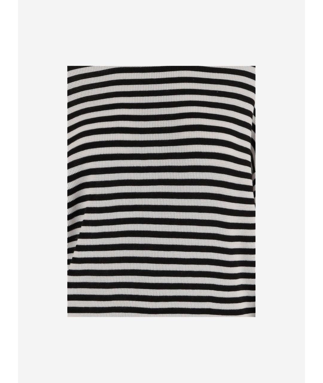 Bruno Manetti Черный хлопковый джемпер / свитер, фото 3