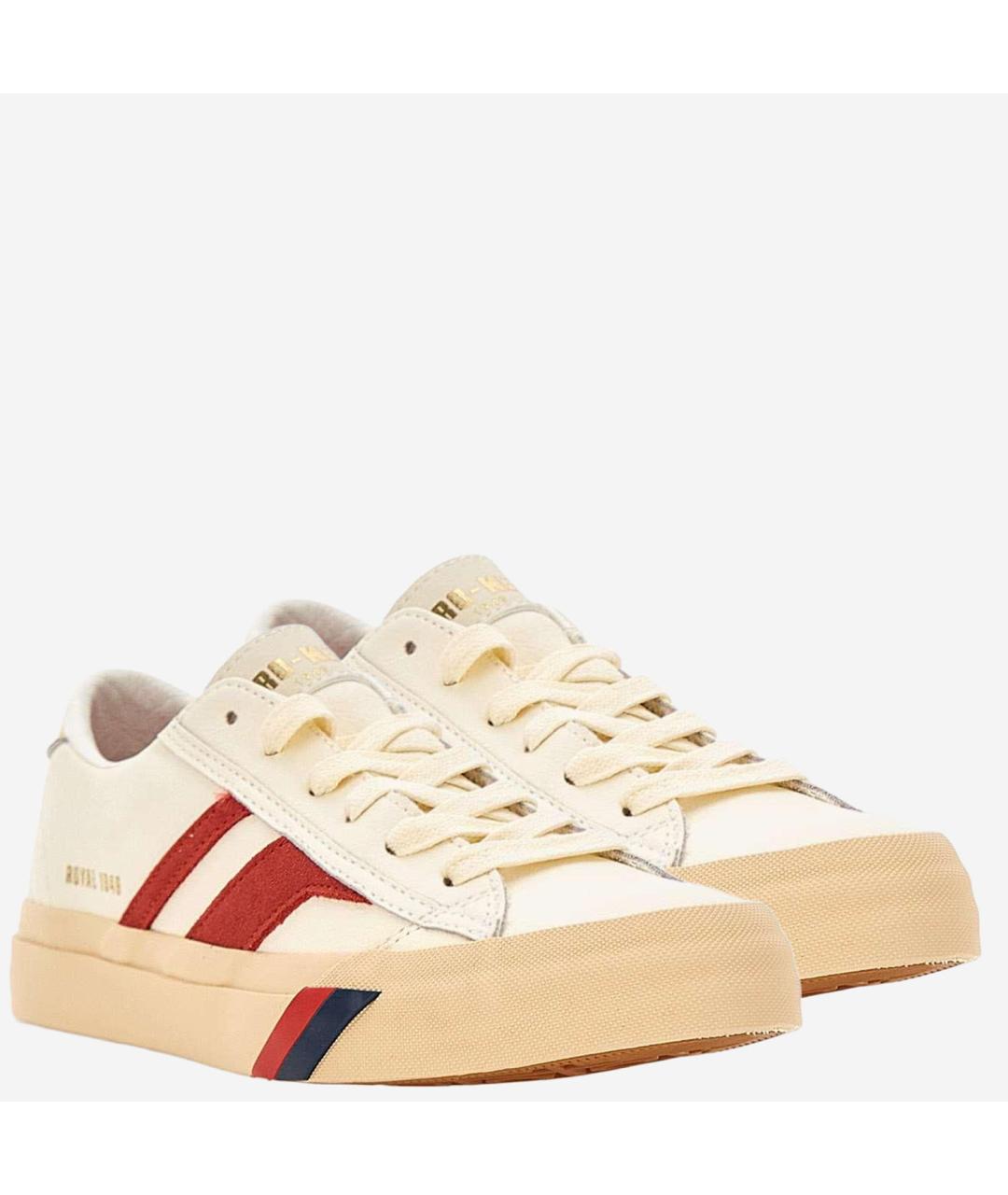 PRO-KEDS Белые кожаные кеды, фото 3