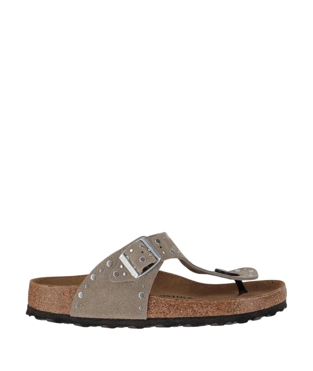 BIRKENSTOCK Бежевые сандалии, фото 1