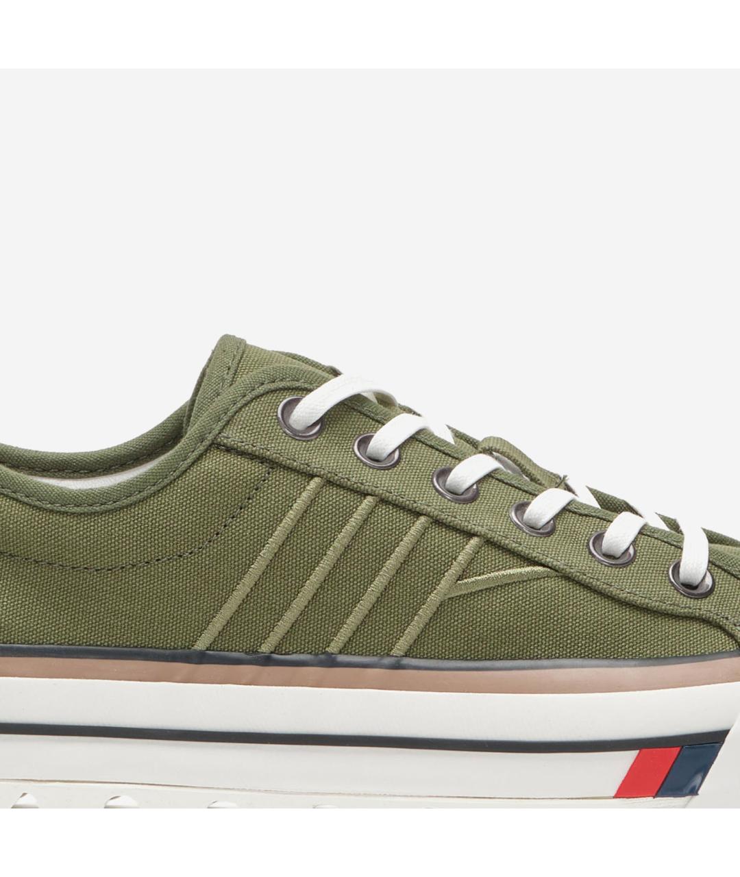 PRO-KEDS Зеленые текстильные низкие кроссовки / кеды, фото 5