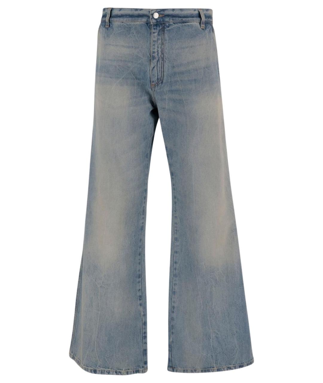 AMIRI Голубые хлопковые джинсы, фото 1