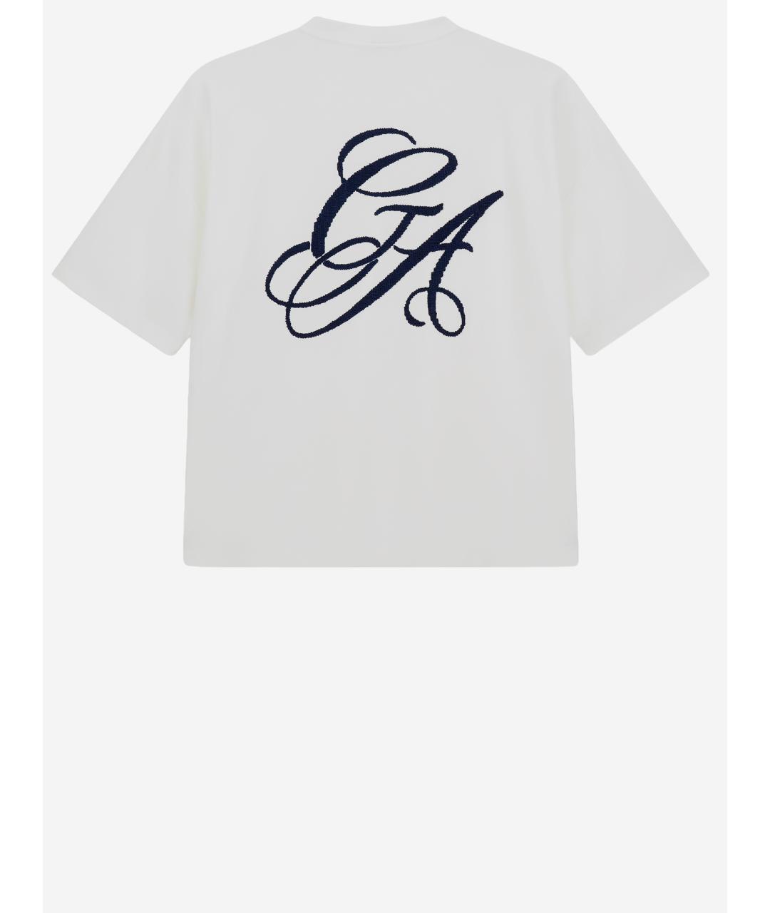 GIORGIO ARMANI Белая вискозная футболка, фото 2