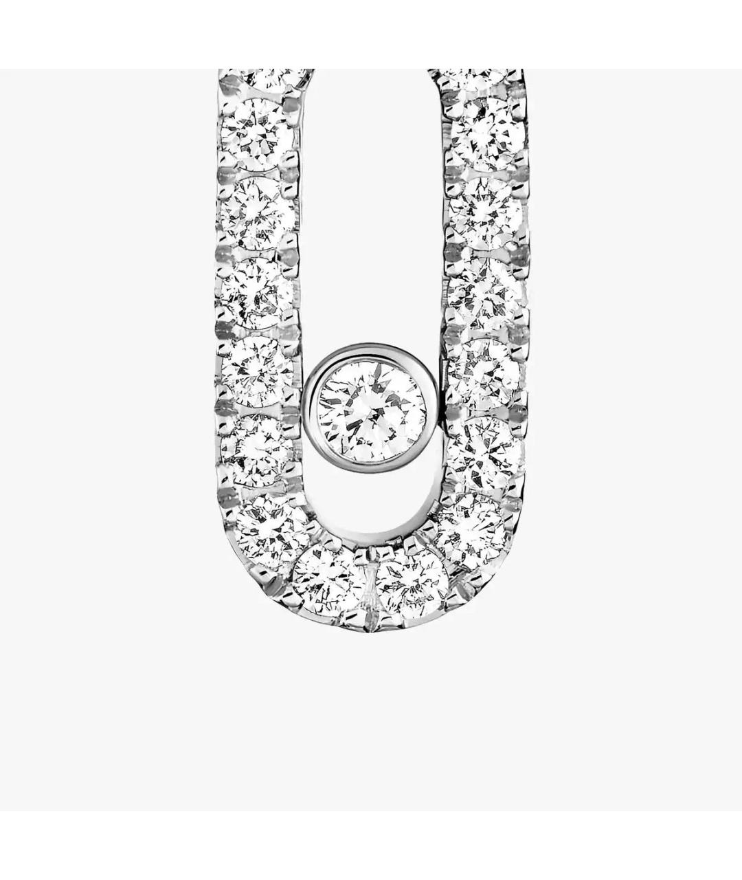 MESSIKA Серебряные серьги из белого золота, фото 4