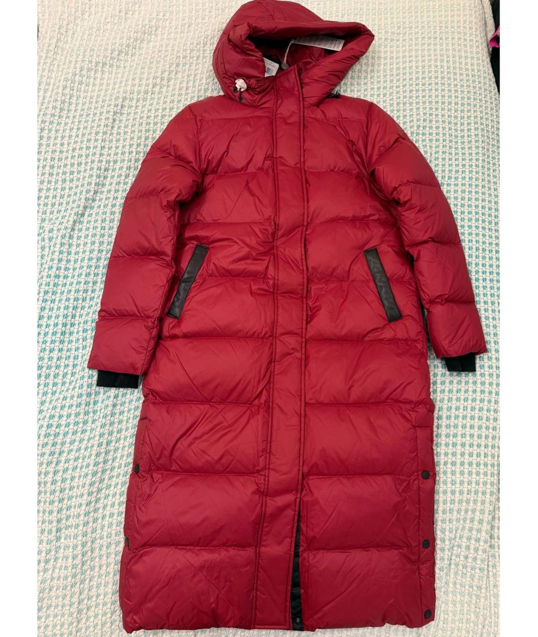 RUDSAK Бордовый полиэстеровый пуховик, фото 2