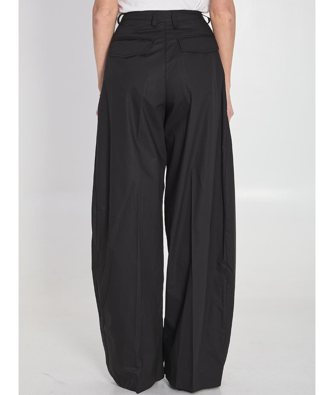 THELATEST Черные хлопковые прямые брюки, фото 3