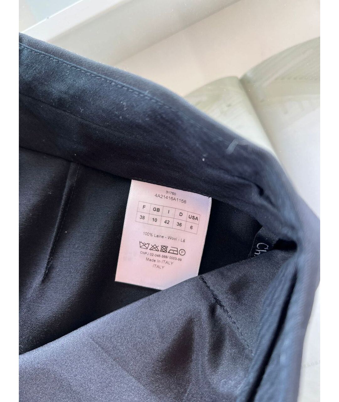 CHRISTIAN DIOR Черные шорты, фото 4