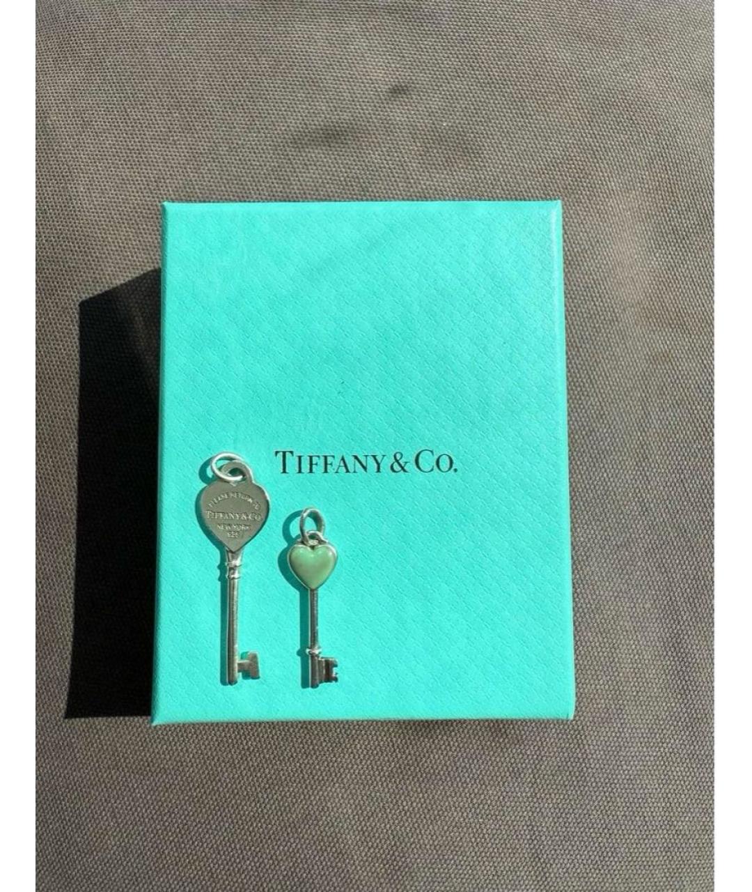 TIFFANY&CO Серебряная серебряная подвеска, фото 4