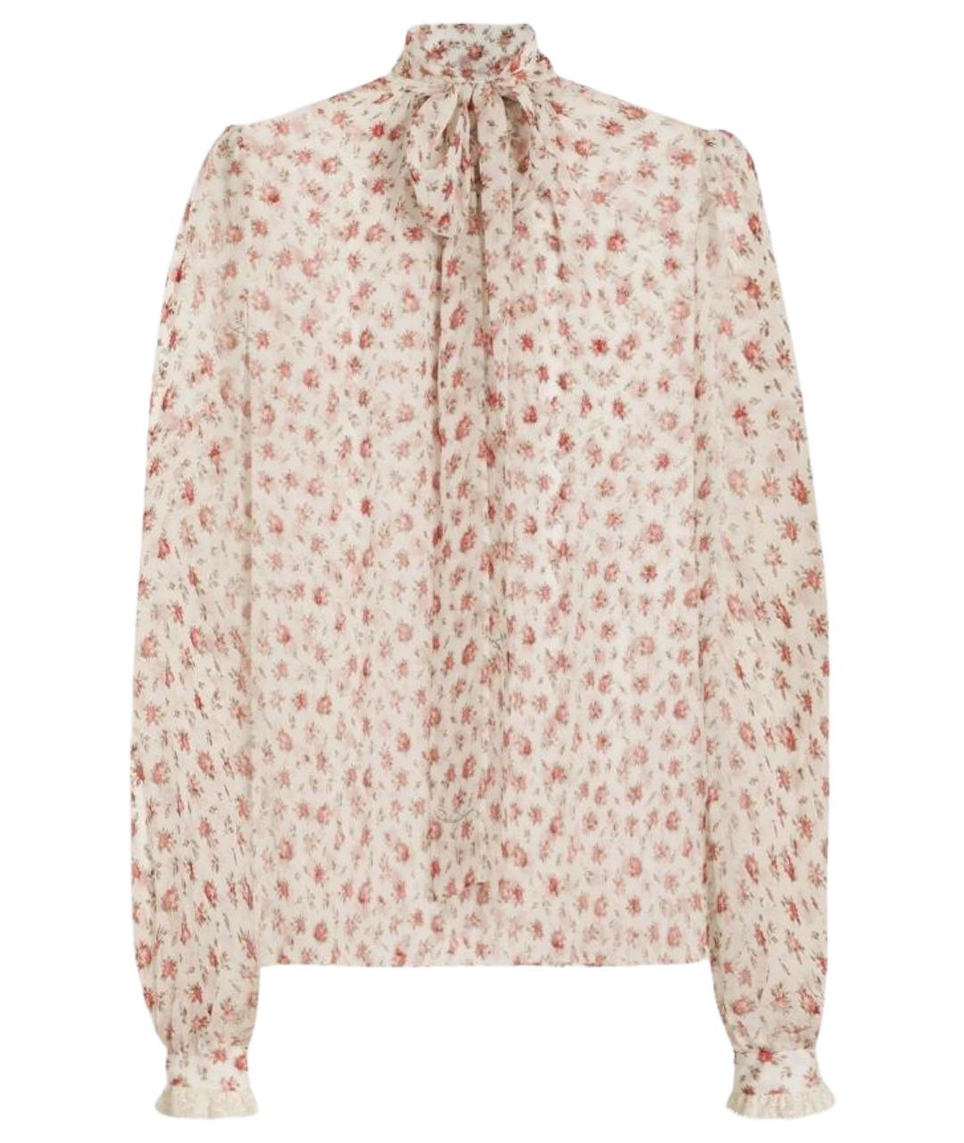 DOLCE&GABBANA Мульти шелковая блузы, фото 1