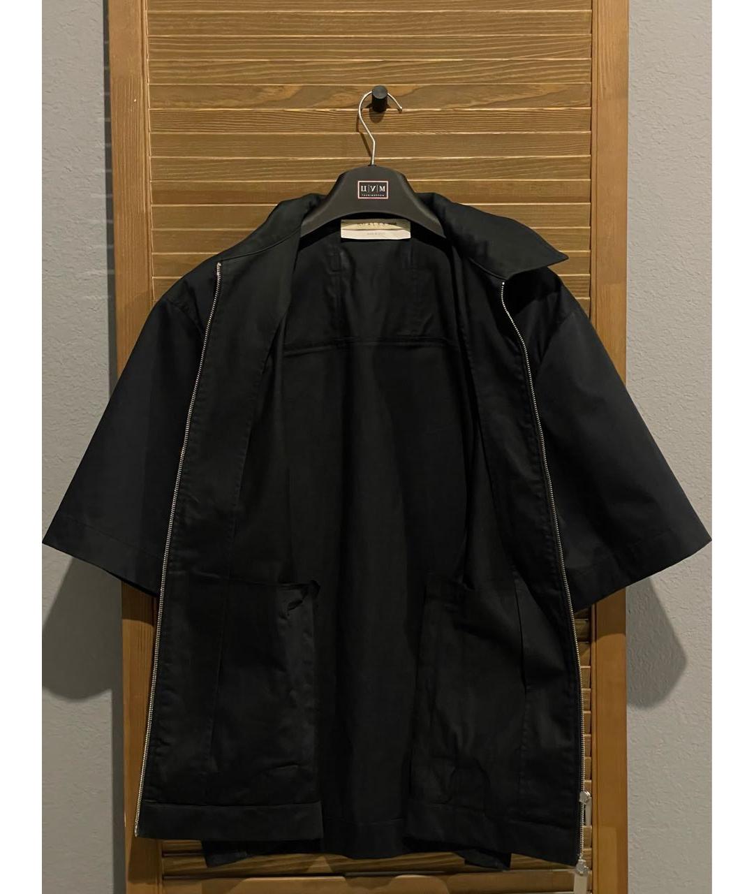 1017 ALYX 9SM Черная хлопковая классическая рубашка, фото 6
