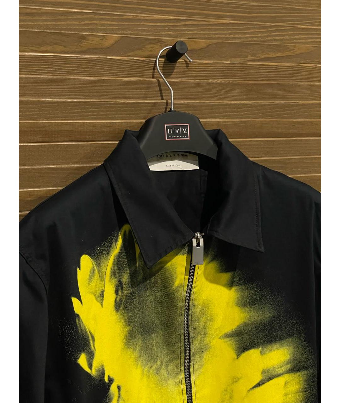 1017 ALYX 9SM Черная хлопковая классическая рубашка, фото 3