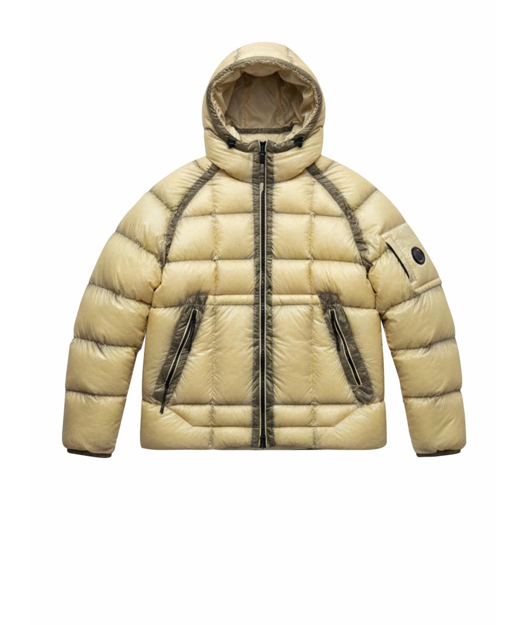 CP COMPANY Бежевый пуховик, фото 1