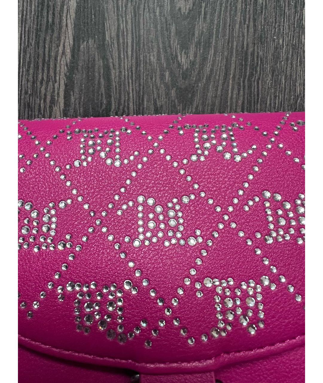 JUICY COUTURE Фуксия сумка через плечо из искусственной кожи, фото 4