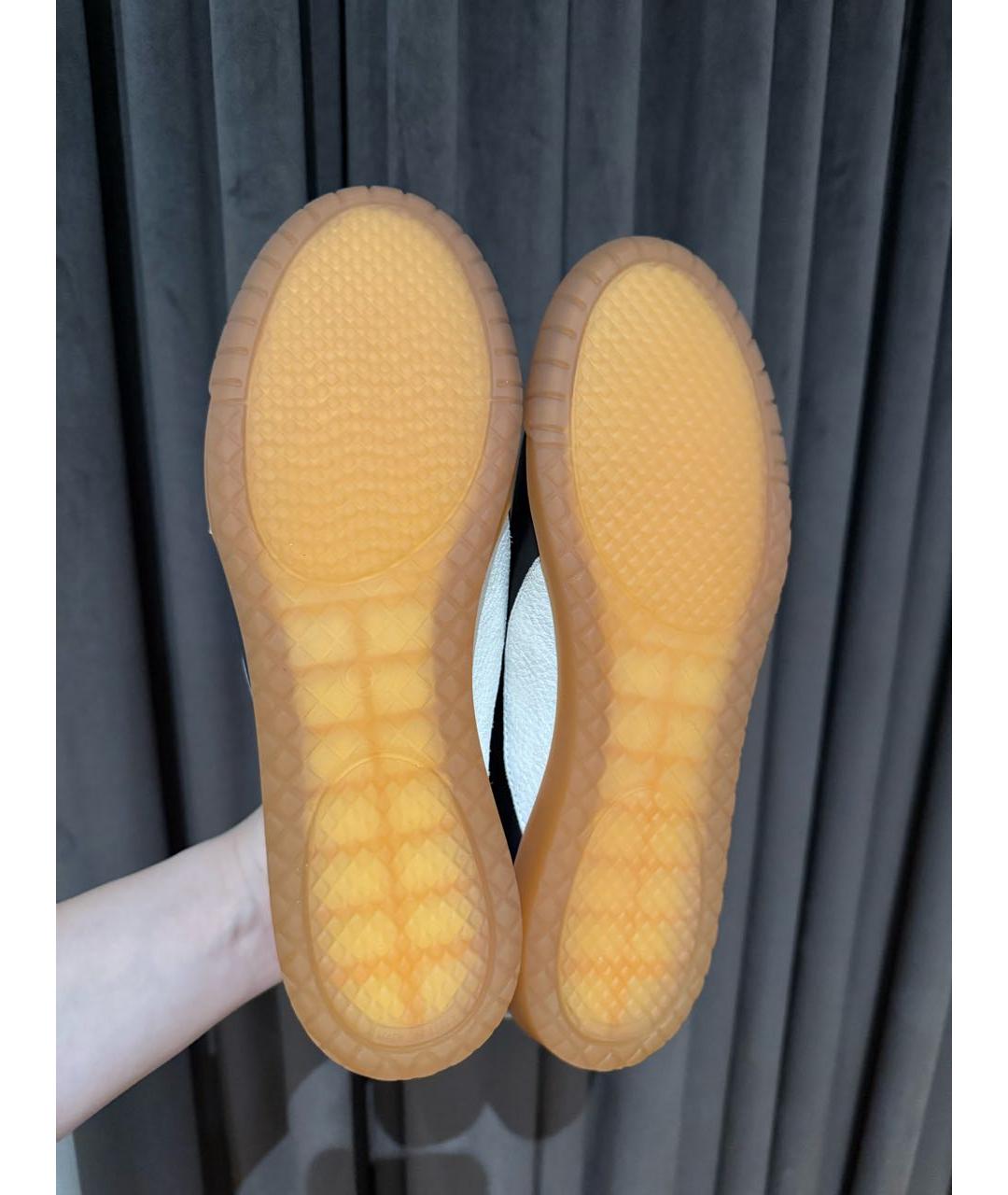 CHANEL Черные кожаные кеды, фото 5