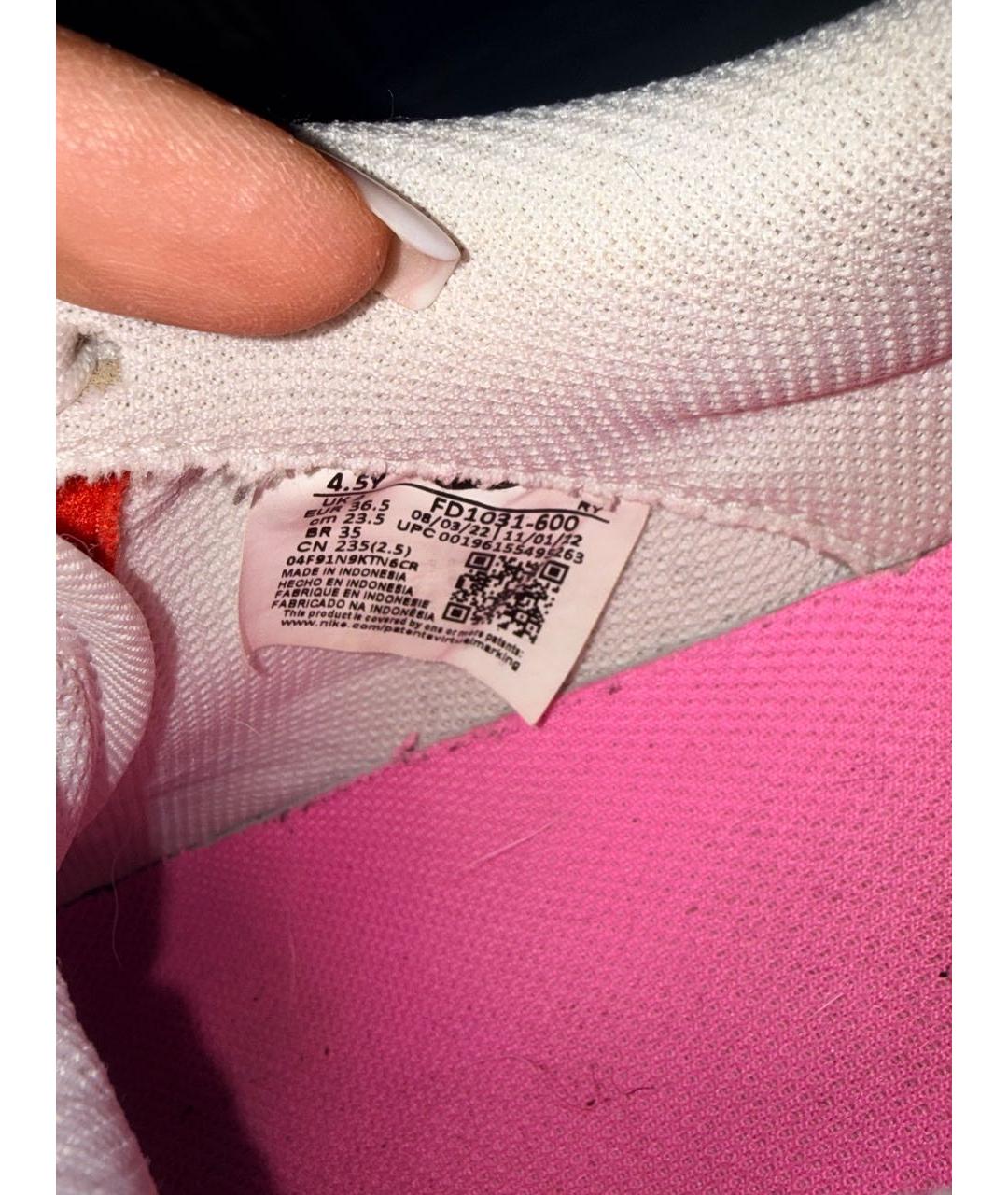 NIKE Белые кожаные кеды, фото 7