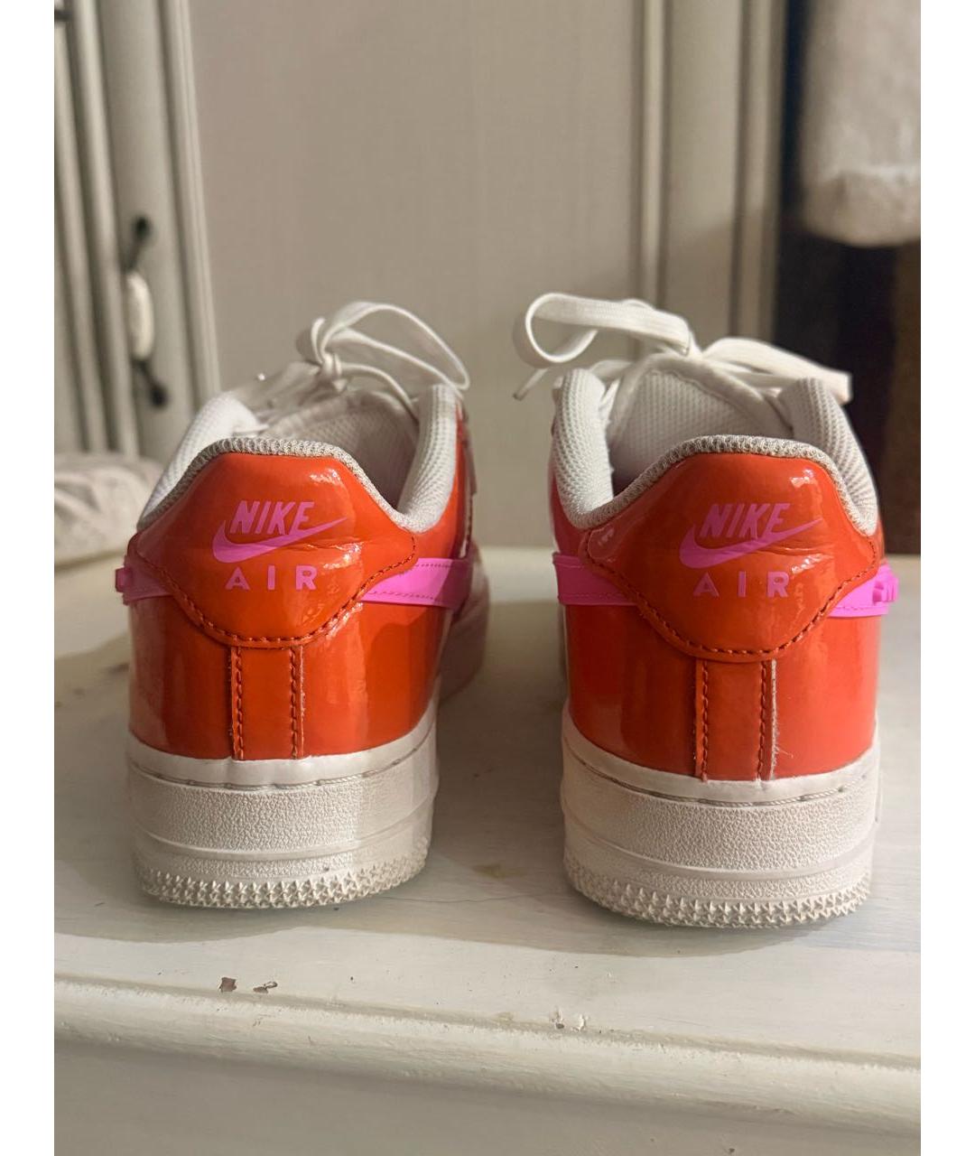 NIKE Белые кожаные кеды, фото 4