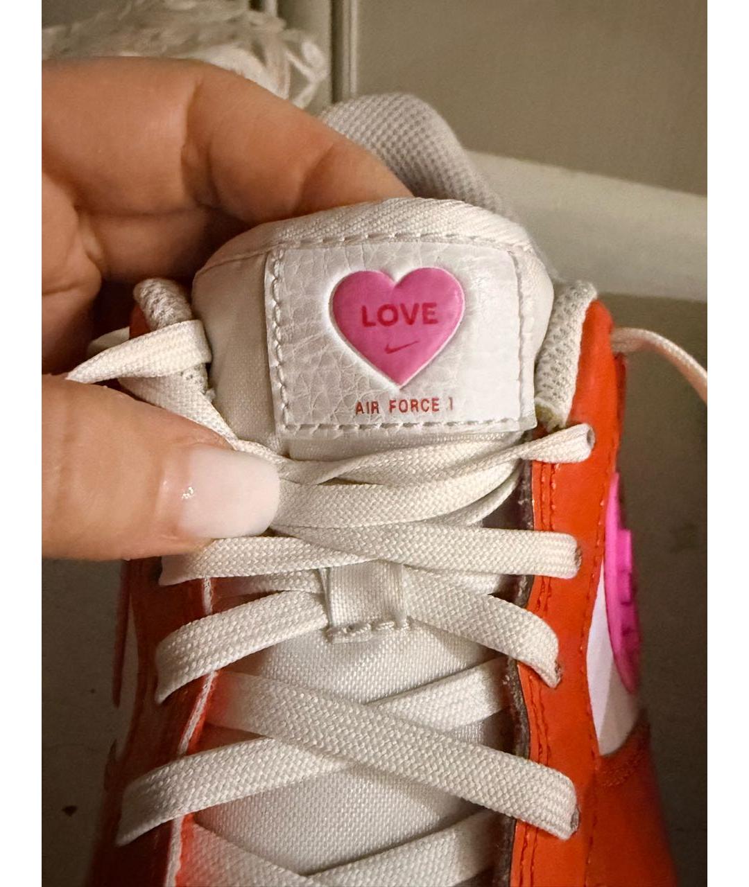 NIKE Белые кожаные кеды, фото 5