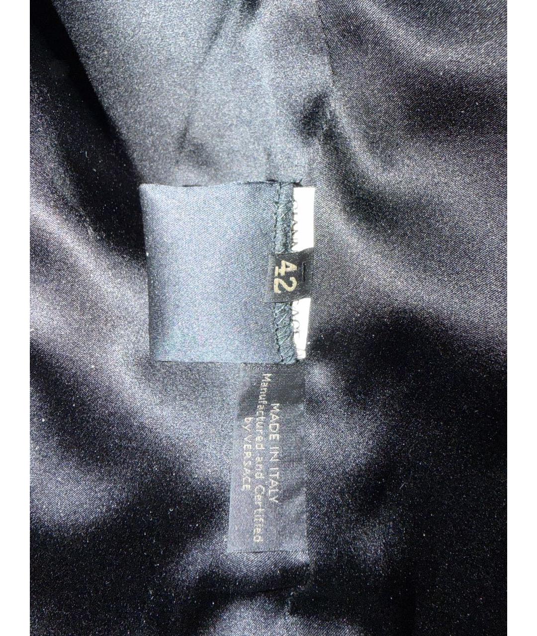 VERSACE Мульти полиамидовое вечернее платье, фото 4