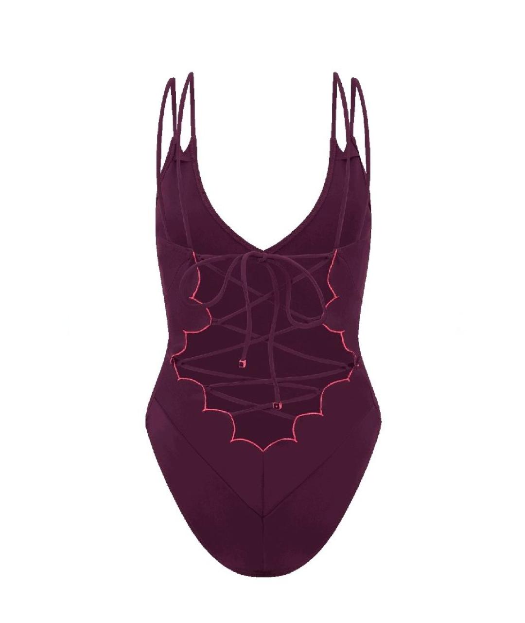 AGENT PROVOCATEUR Фиолетовый полиамидовый купальник, фото 2