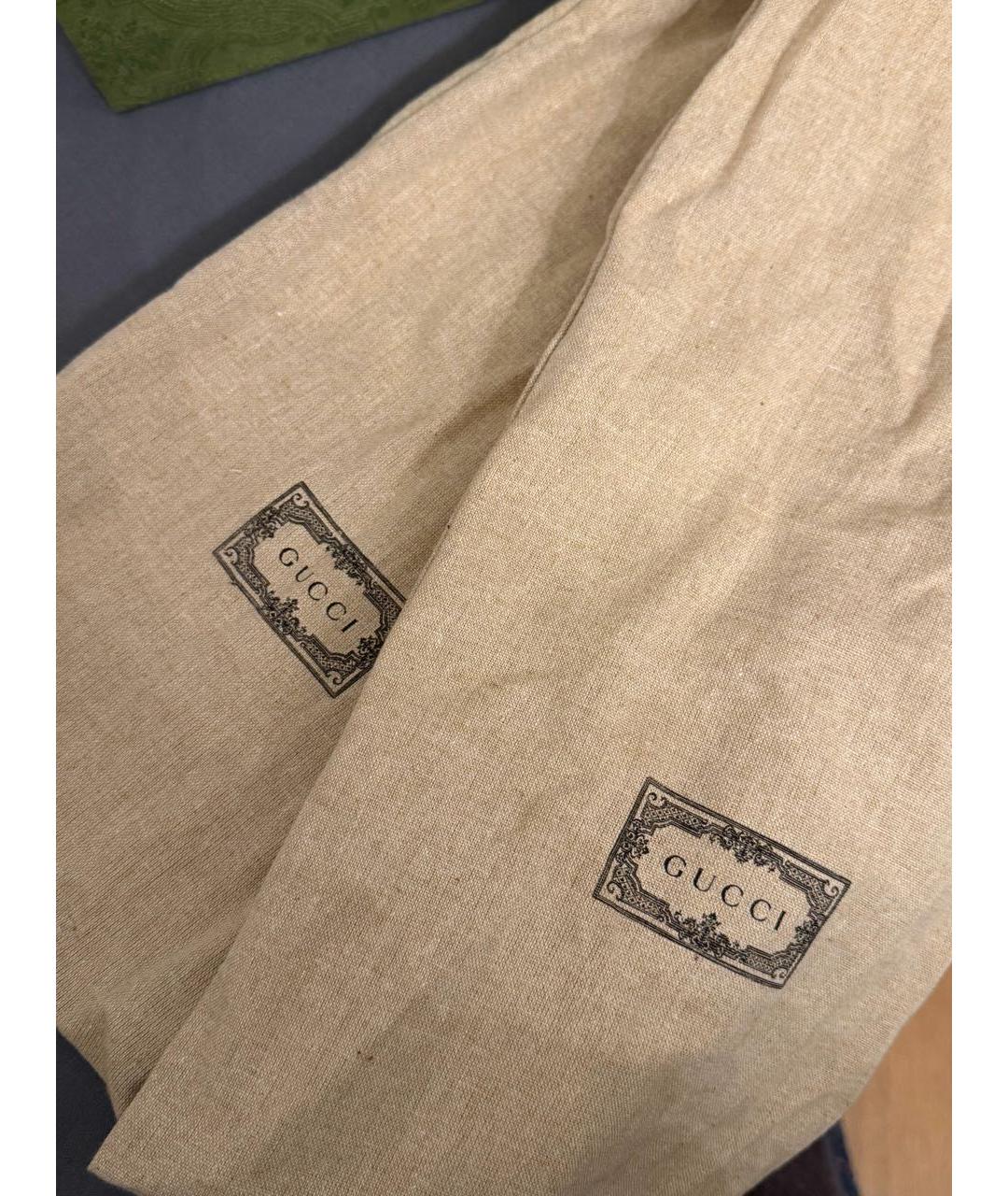 GUCCI Голубые текстильные кроссовки, фото 8