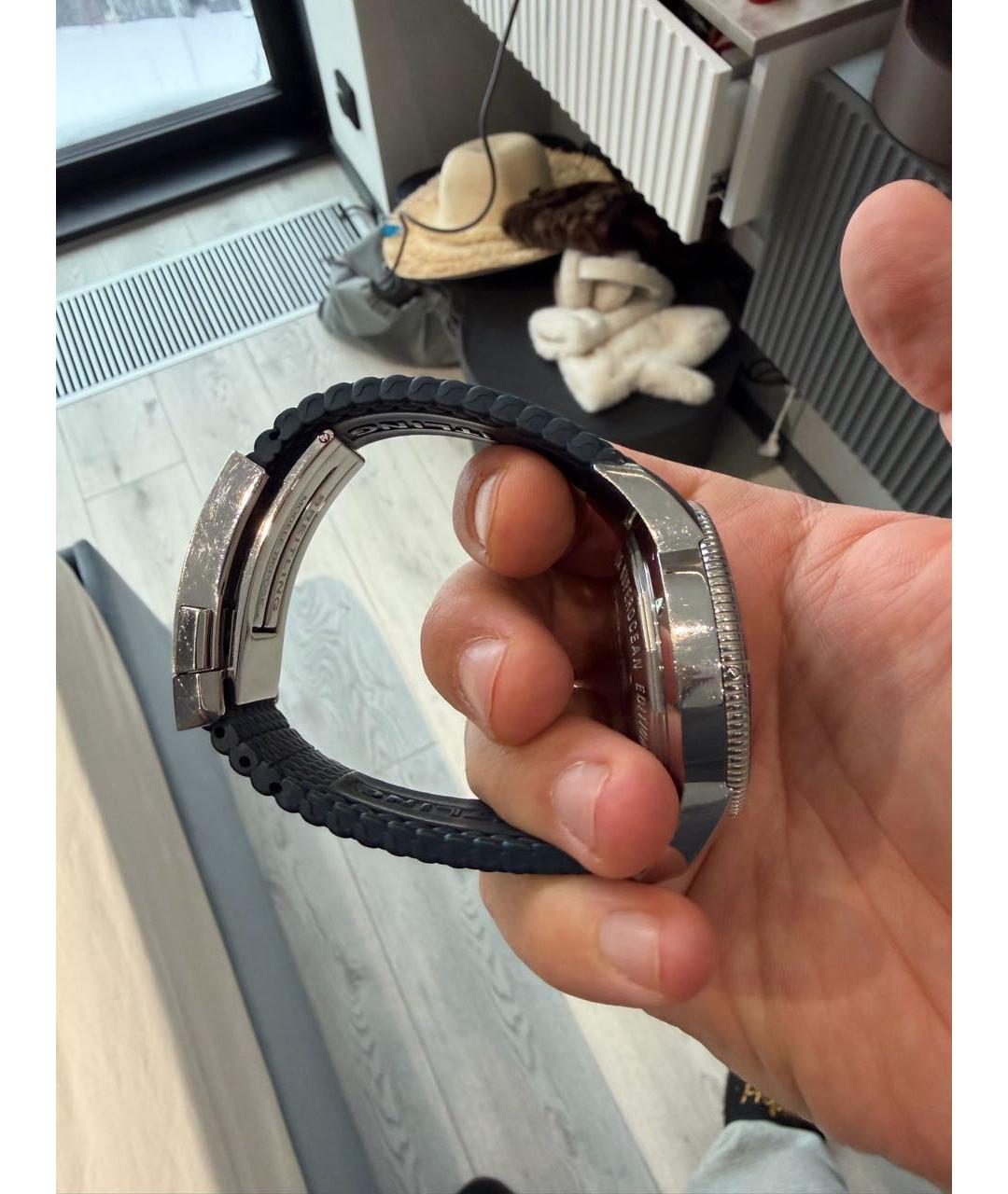 BREITLING Синие часы, фото 3