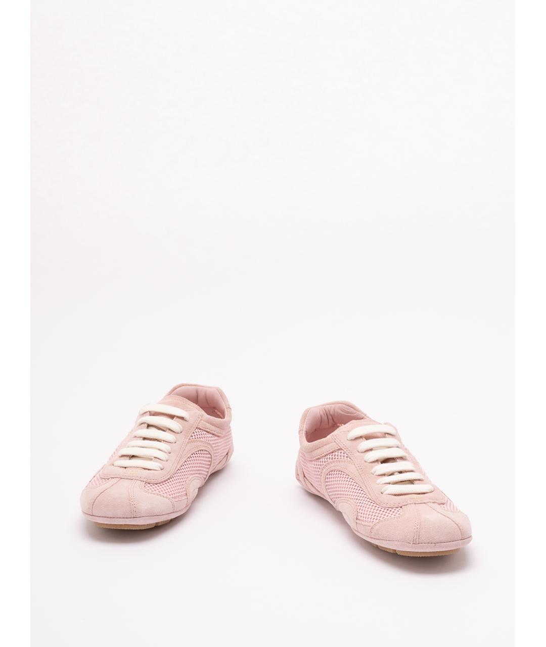 PRADA Розовые кеды, фото 2